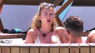 She's quite quiet.
You know, - Love Island