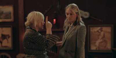 - She's ready to hear.
- [hammering] - High Desert