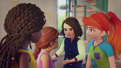 She's right.
We have to give him - LEGO Friends: Girls on a Mission
