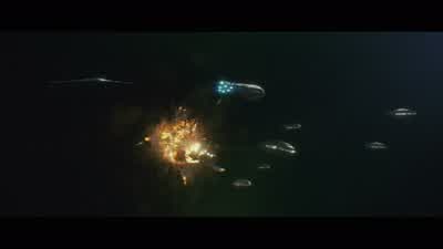 She's running away. - Star Wars: The Last Jedi