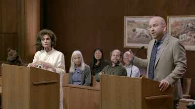 She's...
She's a fine employee, - Gary Busey: Pet Judge