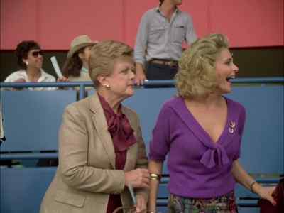 She's- She's coming up! - Murder, She Wrote