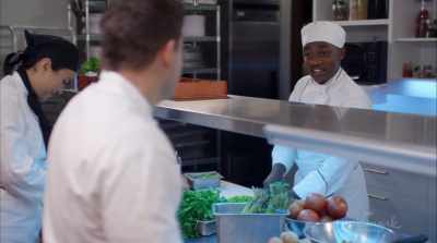 She's spicy, Chef.
I like that. - Love on the Menu
