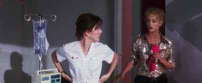 She's still out.
It's the medication. - Showgirls