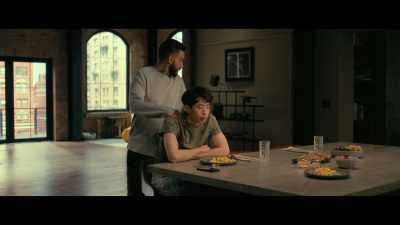 She's still unconscious.
Checked on her an hour ago. - The Fall of the House of Usher