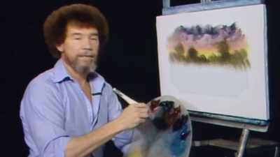 She's stood behind us
and... and kept this thing going. - Bob Ross: Happy Accidents, Betrayal & Greed