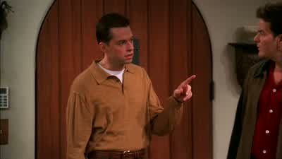 - She's taking her clothes off. - Two and a Half Men