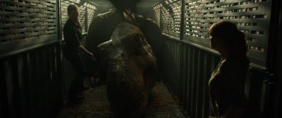 She's tranqued - Jurassic World: Fallen Kingdom