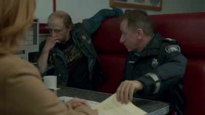 She's trying to get your signature,
excuse me, on something? - Tin Star