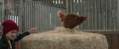 She's up and talking
and making new friends. - Feather Christmas