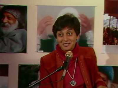 She's very spontaneous.
She's extremely spontaneous. - Wild Wild Country