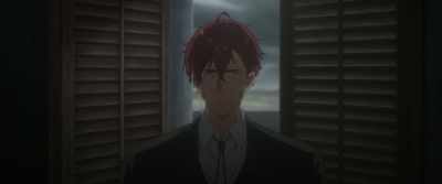 She's waiting outside right now. - Violet Evergarden: The Movie