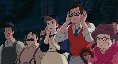 She's well past the lake and doing just fine. - Kiki's Delivery Service