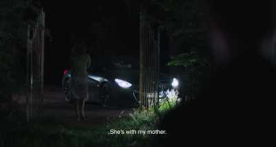 She's with my mother. - Made in Italy