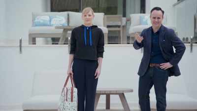 She's worked on all the
Brits, Justin Rose-- - Living the Dream