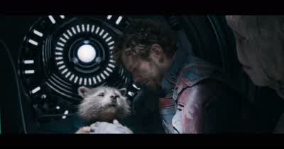 She's... Because her code is on the comm behind you. - Guardians of the Galaxy Vol. 3
