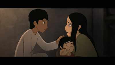 - Shh.
- (Gasps) - The Breadwinner