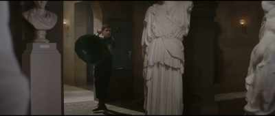 - Shh. I'm hoping
it'll magnify her tiny voice. - Theodosia
