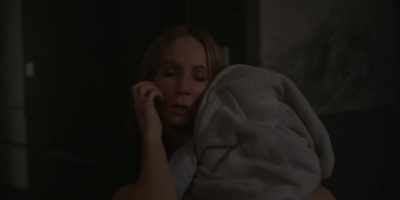 - Shh, it's okay, it's okay. - Angela Black