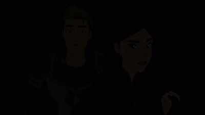 - Shh!
- Oh, can you see better if I'm quiet? - The Dragon Prince
