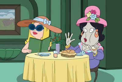 Shh Oh I know you didn't just shush me - American Dad!