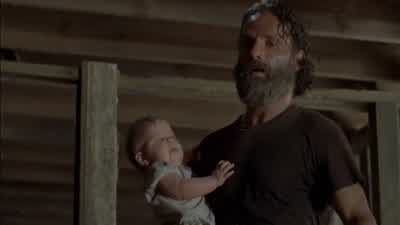 Shh, shh. - The Walking Dead