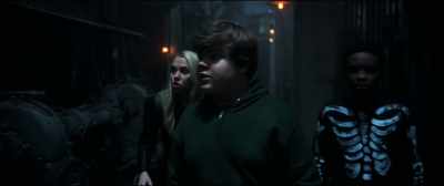 Shh, shh, shh.
Do you hear that? - Goosebumps 2: Haunted Halloween