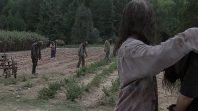 Shh, shh, shh. - The Walking Dead
