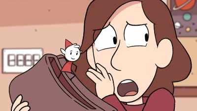 -Shh! What are you doing here?
-[grunts] - Hilda