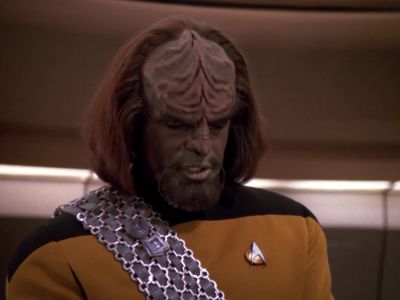 Shield strength at 64 percent. - Star Trek: The Next Generation