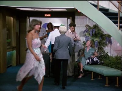 [Ship horn blaring] - The Love Boat