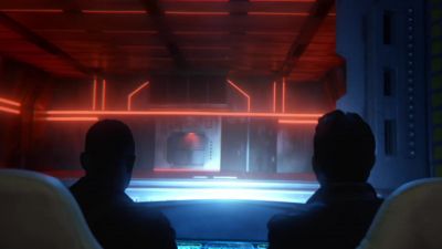 (ship rumbling) - The Orville