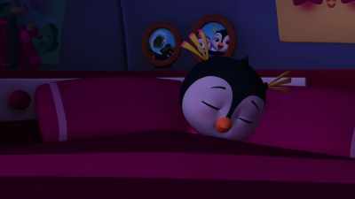 [Shirley]
Psst, Penny. You awake? - Top Wing