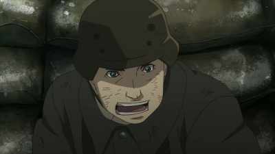 Shit! Can't we do something
about those tanks? - Saga of Tanya the Evil: The Movie