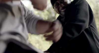 Shit got ugly. He hit his head.
Next thing I know, - The Devil You Know