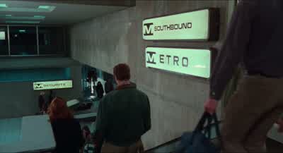He's going for the subway. - Total Recall