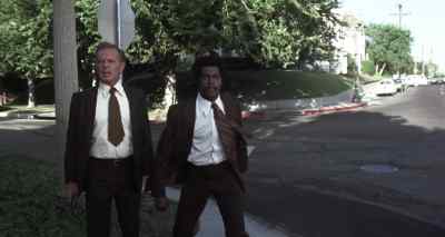 -Shit!
-l got a make on the license. - Black Gunn