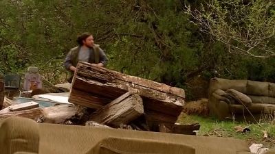 Shit!
 Let´s get out of here! - Longmire