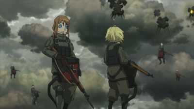 Shit or not, an enemy camp is an enemy camp. - Saga of Tanya the Evil: The Movie