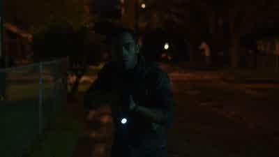 - - Shit. You all right? - Yeah. We should move on. School's this way. - Let's go. ♪ - The Purge