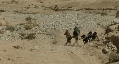 - Shit! - Sanborn: Rock and mortar. - The Hurt Locker