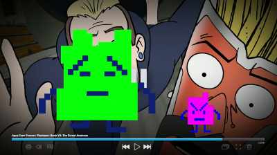 Shit! Should have paid
for all-wheel drive - Aqua Teen Forever: Plantasm