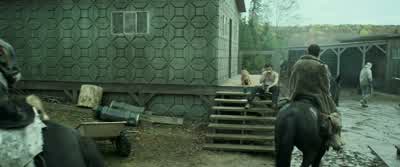 Shit-shoveler Hewitt and his dumb dog. - Chaos Walking