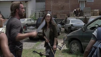 Shit. We can't circle up, so we split up. - The Walking Dead
