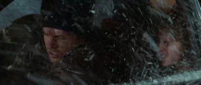 Shit We got a fucking blowoutBobby let's just stop the car Okay Bobby Let's stopShut up Jack I'm gonna ride this bitch outon the rim We got them - Four Brothers