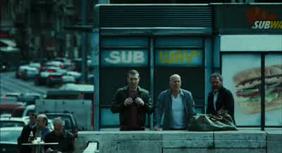 Shit. Well, we're not going in the front door. - A Good Day to Die Hard
