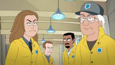 - Shit! Yellow jackets everywhere!
- Get 'em! - Chicago Party Aunt