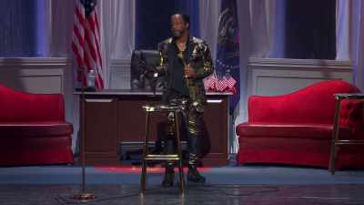 Shit's getting aggressive.
Shit's getting more aggressive. - Katt Williams: Great America