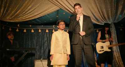 Shiv here says he can multiply
any two-digit numbers together - Picture This