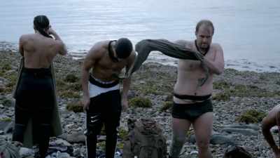 SHIVERING - Celebrity SAS: Who Dares Wins